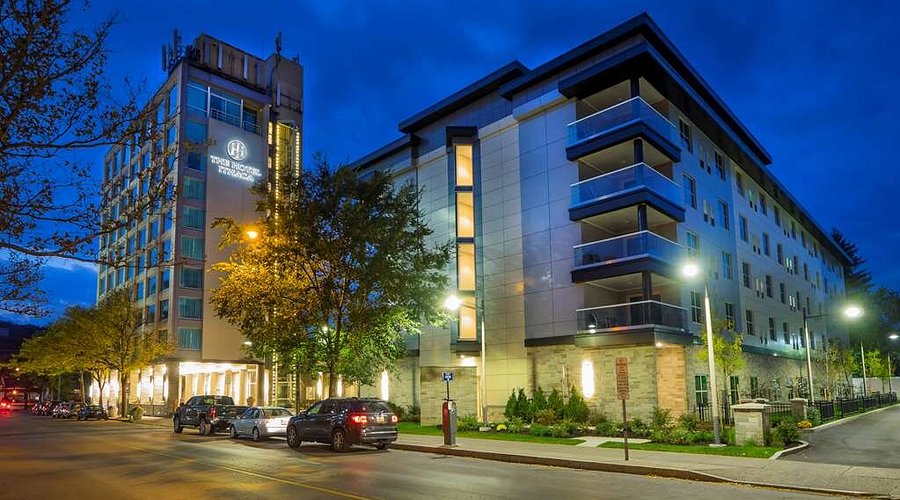 The Hotel Ithaca Exterior